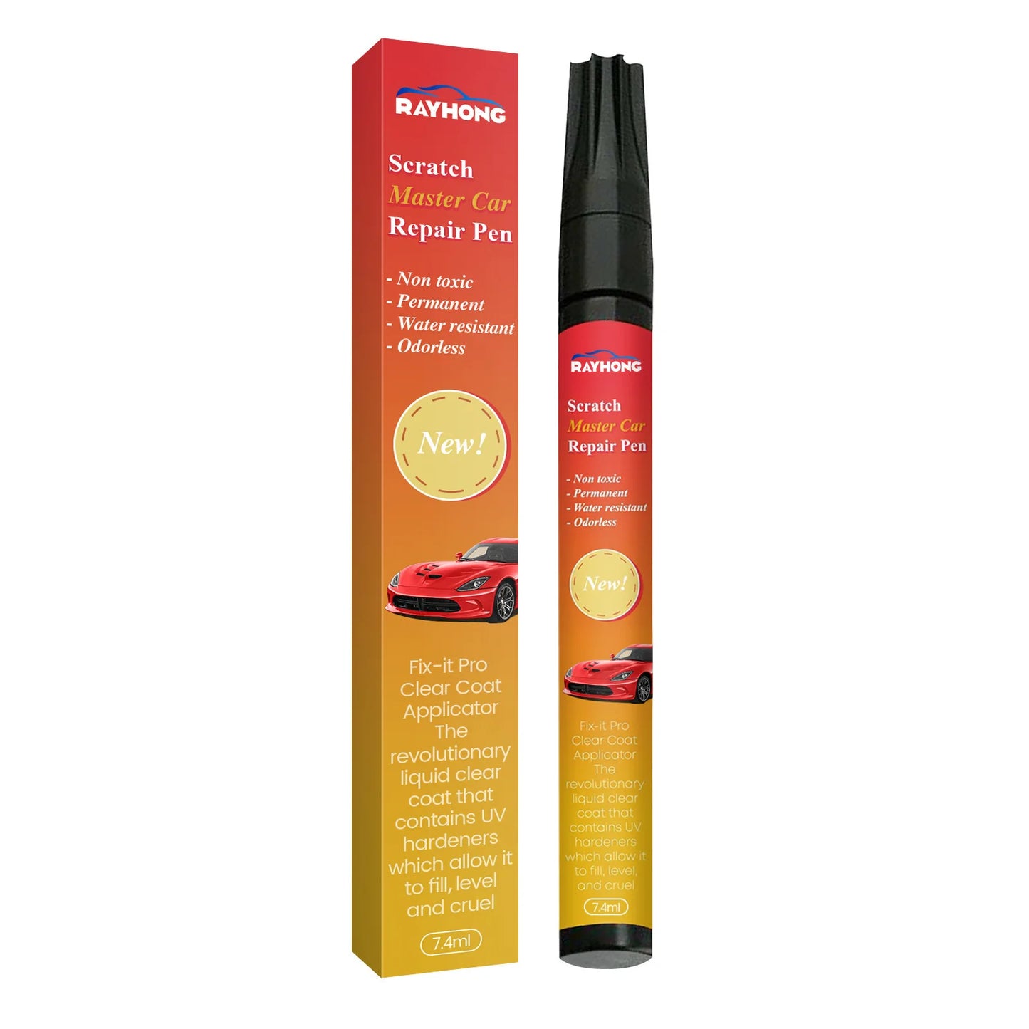 Car Scratch Repair Touch-Up Paint Pen – All Colors, Weatherproof