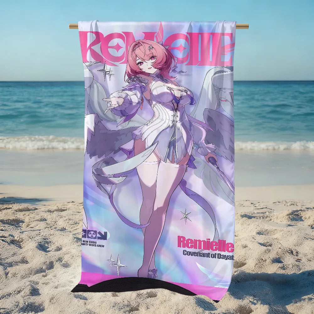 Zenless Zone Zero Quick-Dry Beach Towel | 11 Sizes Quick-Dry Beach Towel Peaceful Pleasures Health and Wellness
