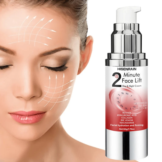 HISENRAIN 2-Minute Brightening Day & Night Cream with Niacinamide & Hyaluronic Acid - Fast-Acting Moisturizer for Glowing Skin. Peaceful Pleasures Health and Wellness