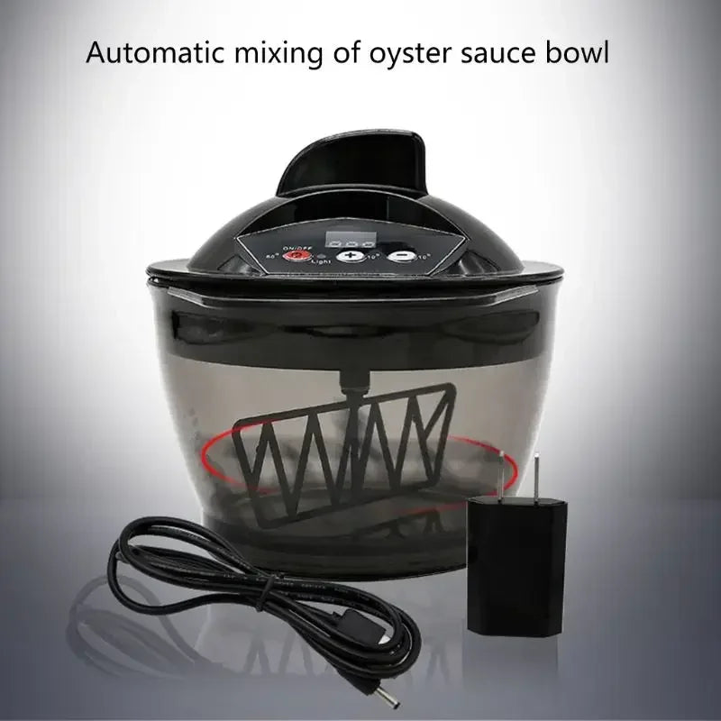 DIY Hairdressing Barber Tool - Electric Hair Cream Mixer, Automatic Color Paste Blender, Dyeing Stirrer with Mixing Bowl Peaceful Pleasures Health and Wellness