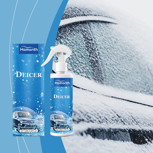 Car Windshield Deicer Spray – Fast Ice & Frost Remover 100ml Windshield Deicer Spray Peaceful Pleasures Health and Wellness