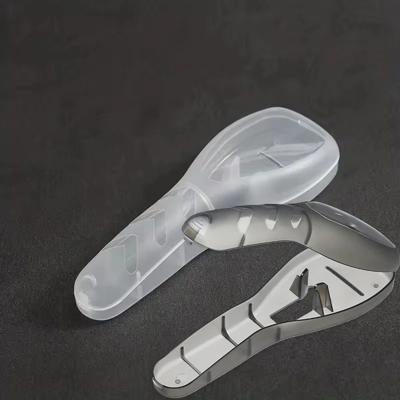 Transparent Razor Travel Case – Dustproof Cartridge Storage Box