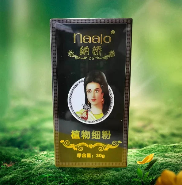 Henna Natural Plant Dye, Coffee Color Brown Black Easy To Color And Cover Gray Hair Tool Peaceful Pleasures Health and Wellness black 30g