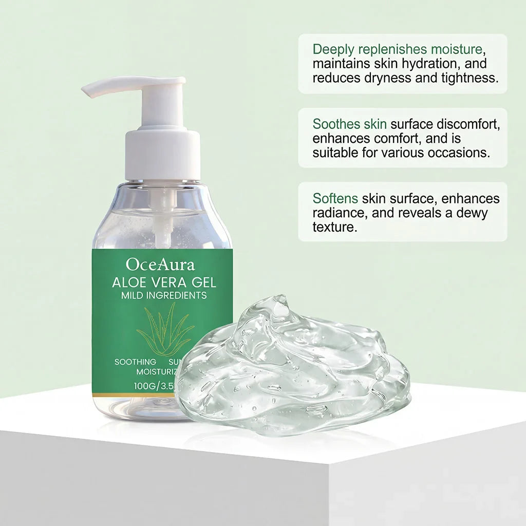 Aloe Vera Moisturizing Gel – Hydrating Body & Face Cream 100g