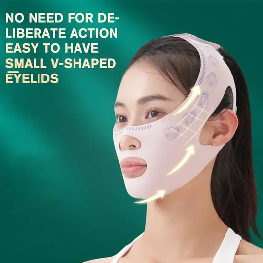 1/2/3pcs Female facial slimming patch V-shaped line shaper, anti wrinkle band on cheeks and chin to improve nasolabial folds Peaceful Pleasures Health and Wellness