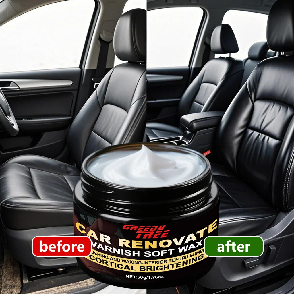 Car Interior Repair Wax – Nano Coating, Plastic Restorer & Polish