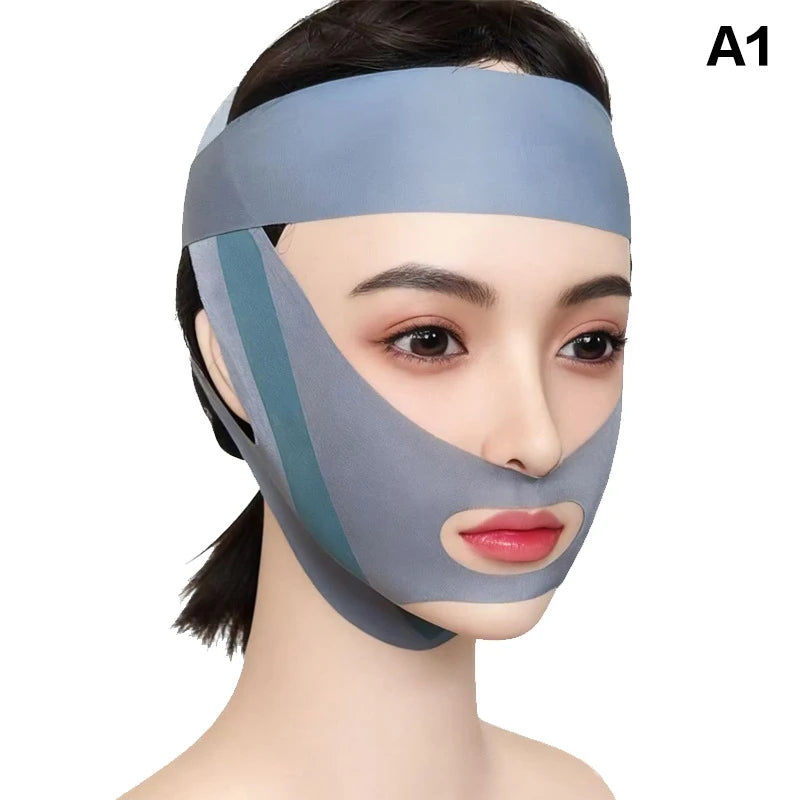 Facial Slimming Bandage V-Shaper Face Sculpting Tool Lifting Firming Anti-Wrinkle Double Chin Reducer Cheek Beauty for Facial Fi Peaceful Pleasures Health and Wellness A1