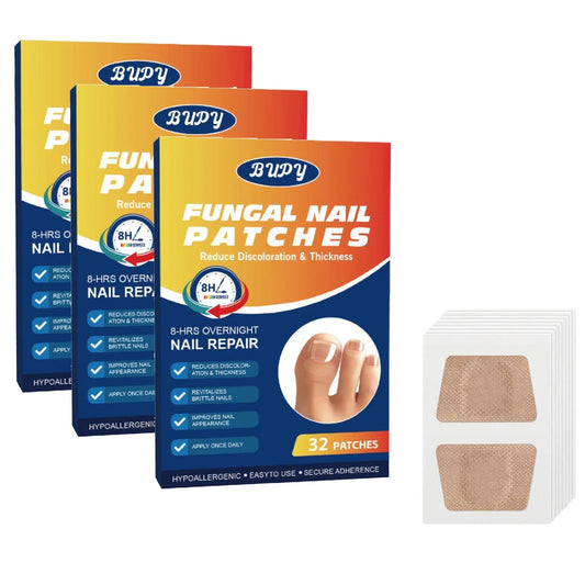 Overnight Nail Care Repair Patches – 3-Pack (32 pcs) Nail Care Peaceful Pleasures Health and Wellness pack of 3