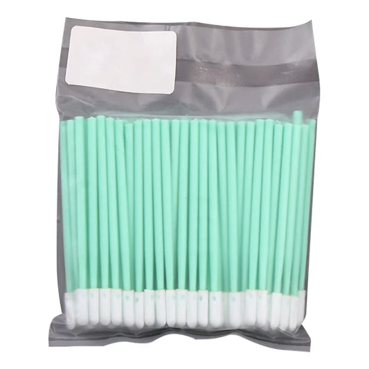100pcs Dust-Free Anti-Static Swabs for Laser Lens Cleaning Precision Cleaning Swabs Peaceful Pleasures Health and Wellness 70mm