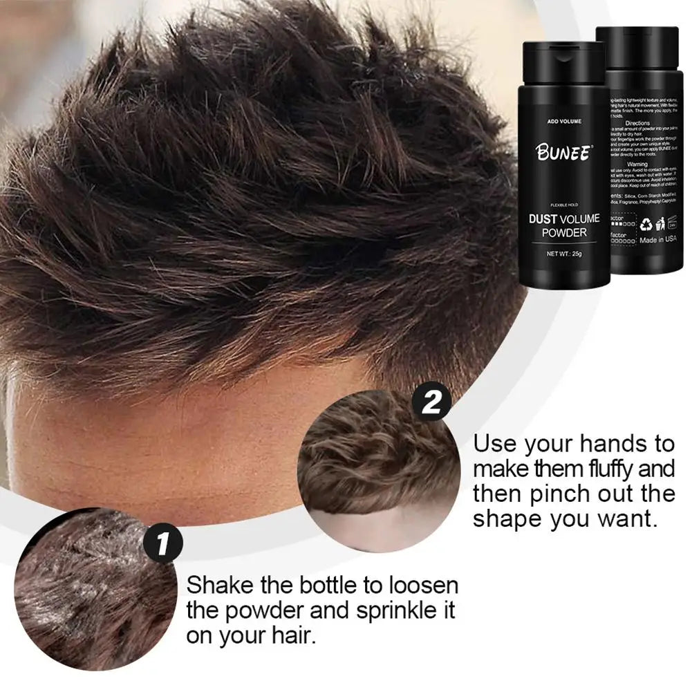 Volumizing Hair Styling Powder – Oil Control Fluffy Hair Powder for Men & Women Peaceful Pleasures Health and Wellness