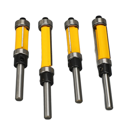 Flush Trim Router Bit 2 Flutes 1 Shank Cut Diameter Bottom Bearing Peaceful Pleasures Health and Wellness Default Title