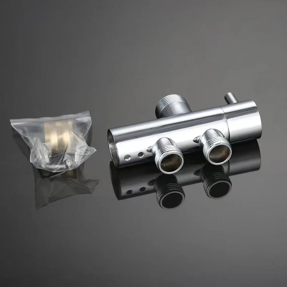 2-Way Wall-Mounted Shower Diverter Valve – Copper Chrome