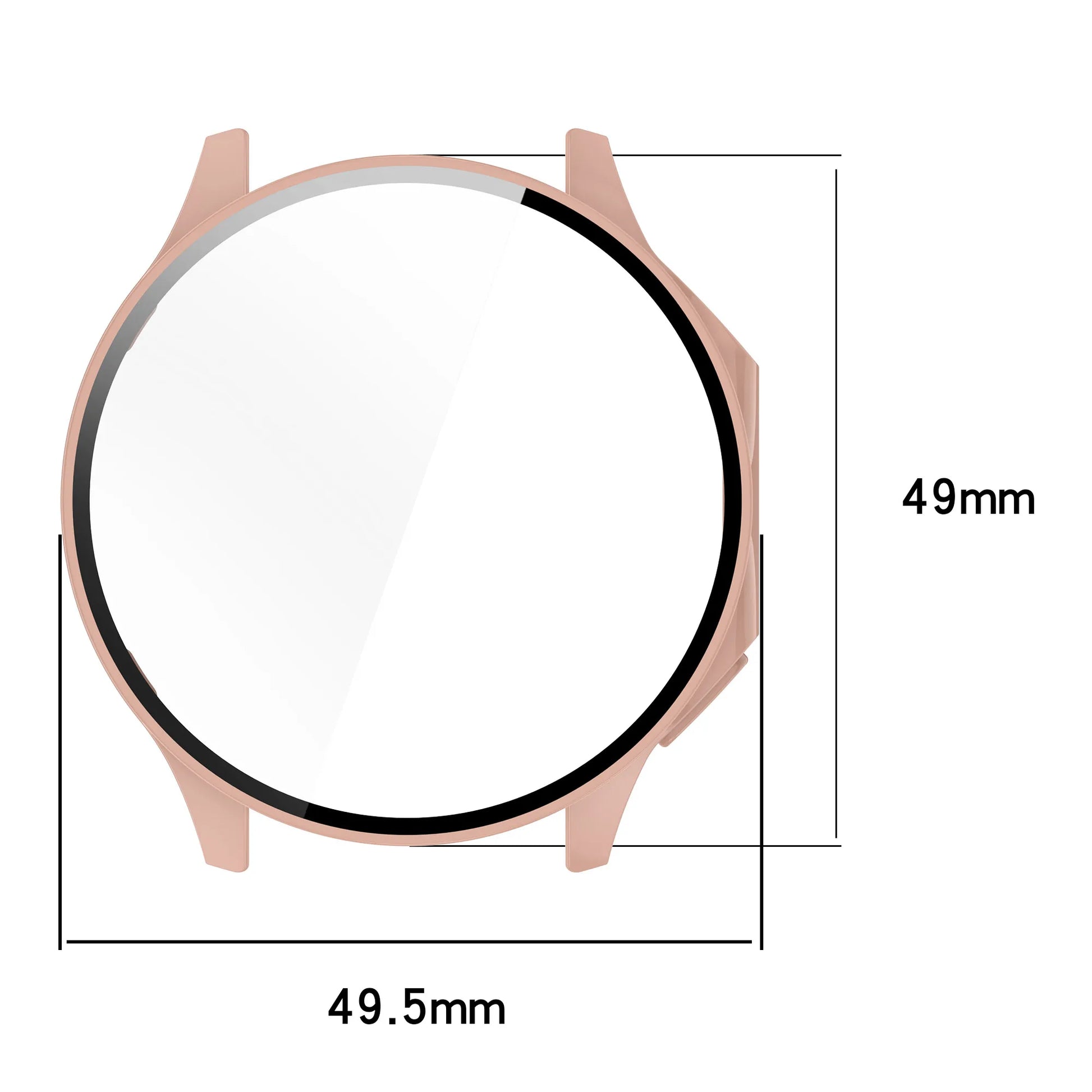 PC Case + Tempered Glass for OnePlus Watch 2 / OPPO Watch X Peaceful Pleasures Health and Wellness
