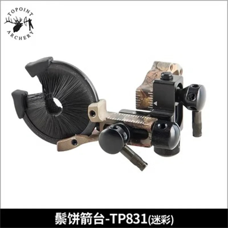 TP831 TP815 Archery Micro Adjustable Brush Hostage Arrow Rest