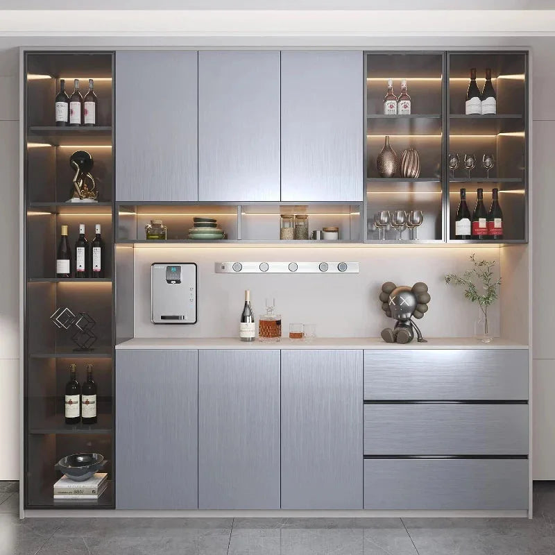 Brushed Steel Contact Paper – Peel & Stick Kitchen Wallpaper