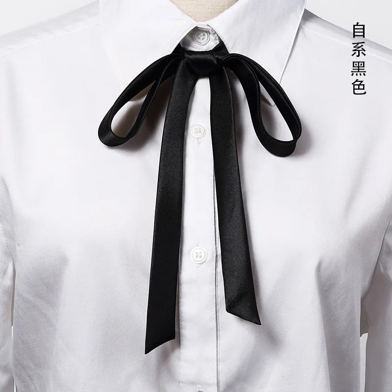 Korean JK Bow Tie – Unisex School Uniform Ribbon Collar