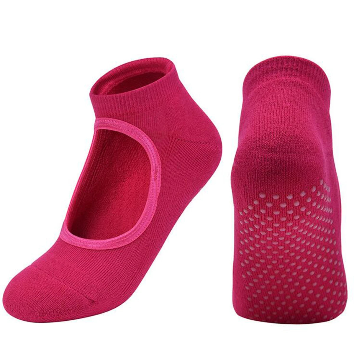 Women Yoga Toe Socks High Quality Anti Slip Five Fingers Pilates Socks Quick Dry Grip Fitness Dance Training Toe Socks For Girls Peaceful Pleasures Health and Wellness 1pair One Size