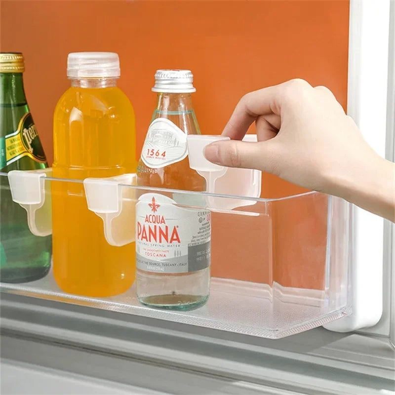 Adjustable Refrigerator Shelf Divider Organizer Splint Clip