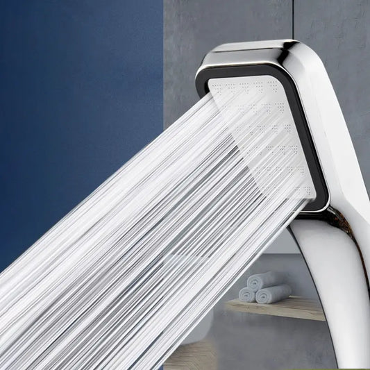 300-Hole Square Handheld Shower Head | High Pressure Water Saving Handheld Shower Head Oasis Select Other