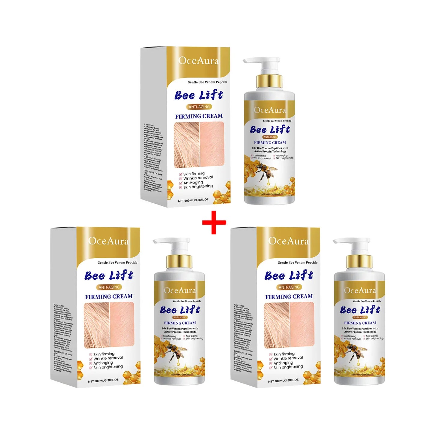 OceAura Collagen Firming Anti-Aging Whitening Face & Body Cream
