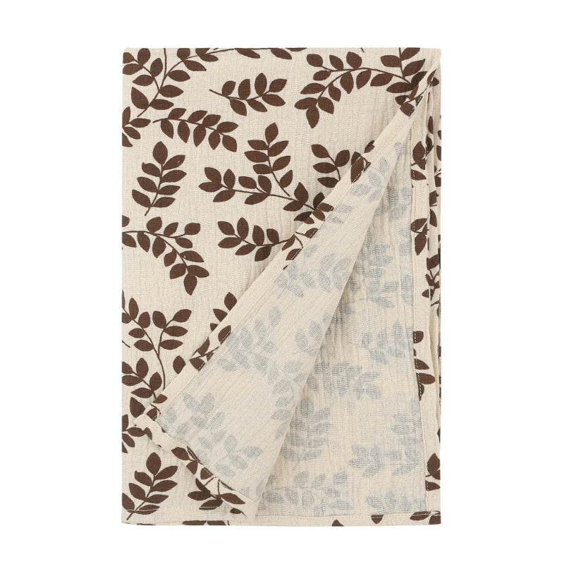 Baby Swaddle Wrap Blanket | Soft Floral Cotton, Newborn