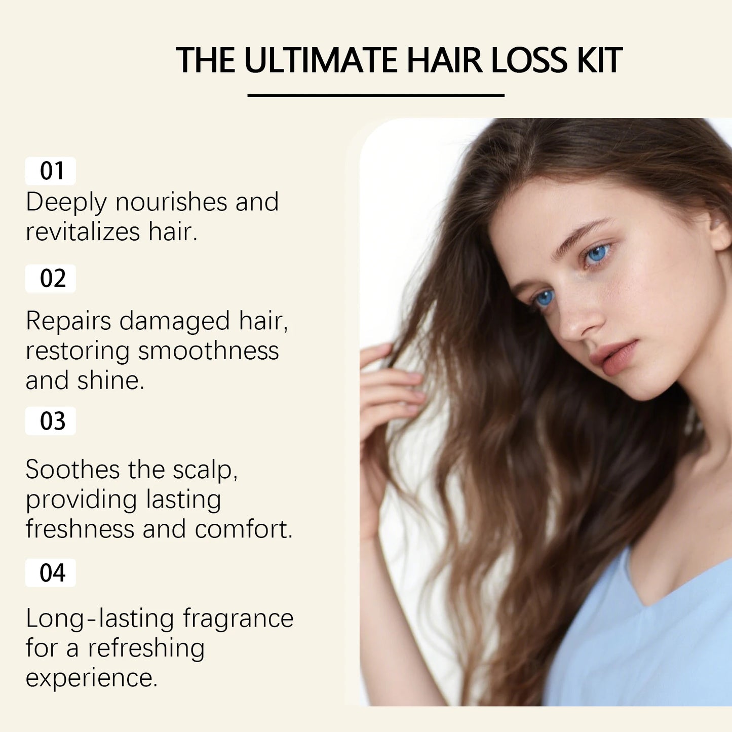 Anti-Hair Loss Care Set – Strengthen Roots & Reduce Breakage