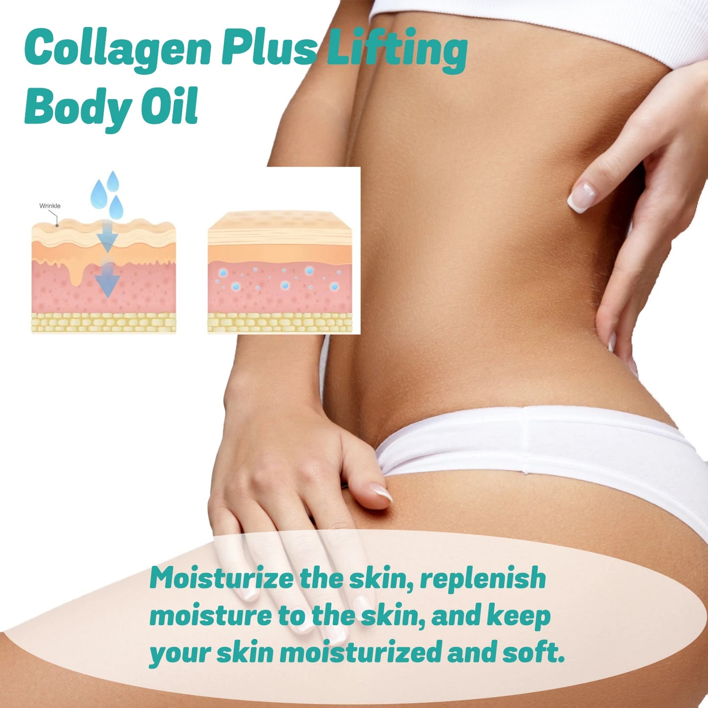 Collagen Body Oil – Firming, Lifting & Skin Tightening 30ml
