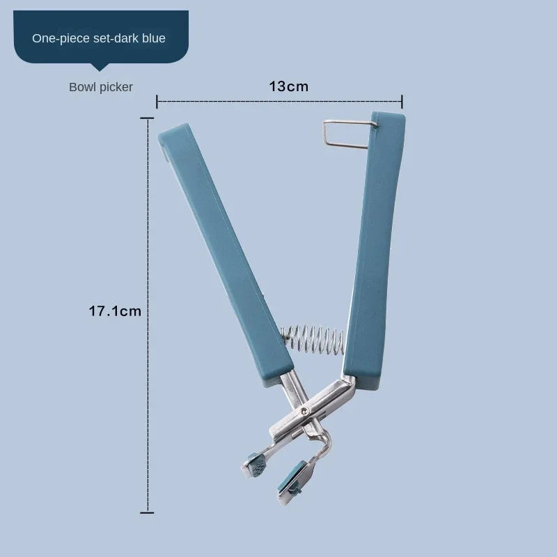 Stainless Steel Anti-Scald Pot Clip & Bowl Lifter Tongs Kitchen Pot Clip Peaceful Pleasures Health and Wellness Bowl Clip