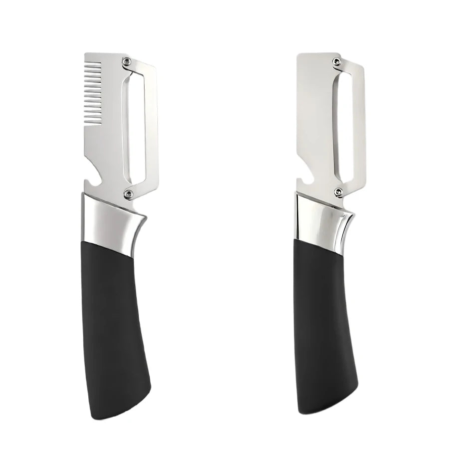 Sugarcane Peeler Knife – Stainless Steel with Bottle Opener