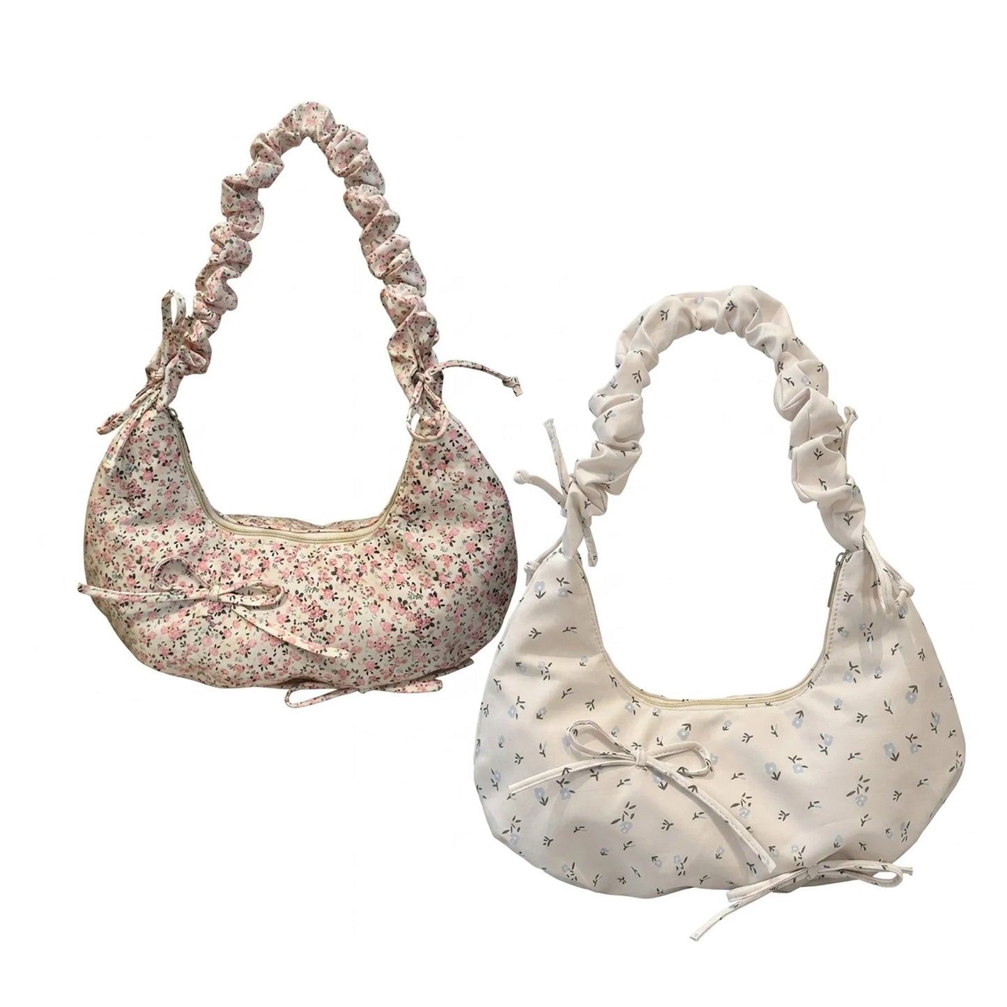 Women Floral Print Large Capacity Tote Bag Shoulder Underarm Bag With Durable Polyester Material And Multiple Carrying Styles Peaceful Pleasures Health and Wellness