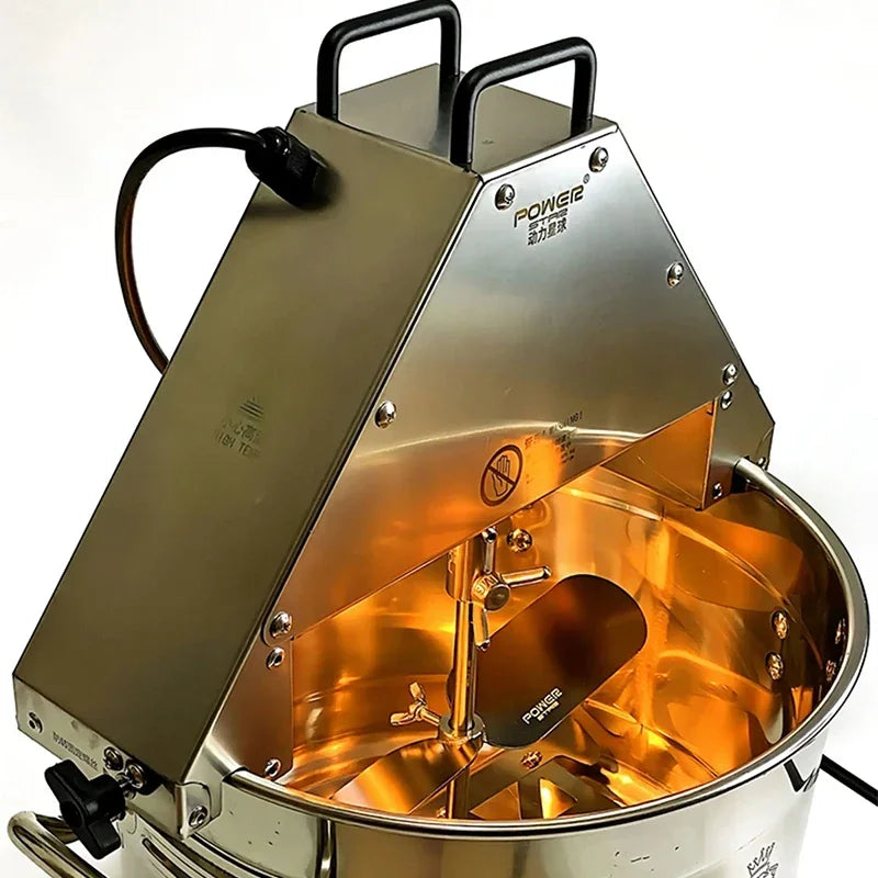 LZHZXY 10L Automatic Stir Fry Machine – Sauce & Jam Mixing Wok