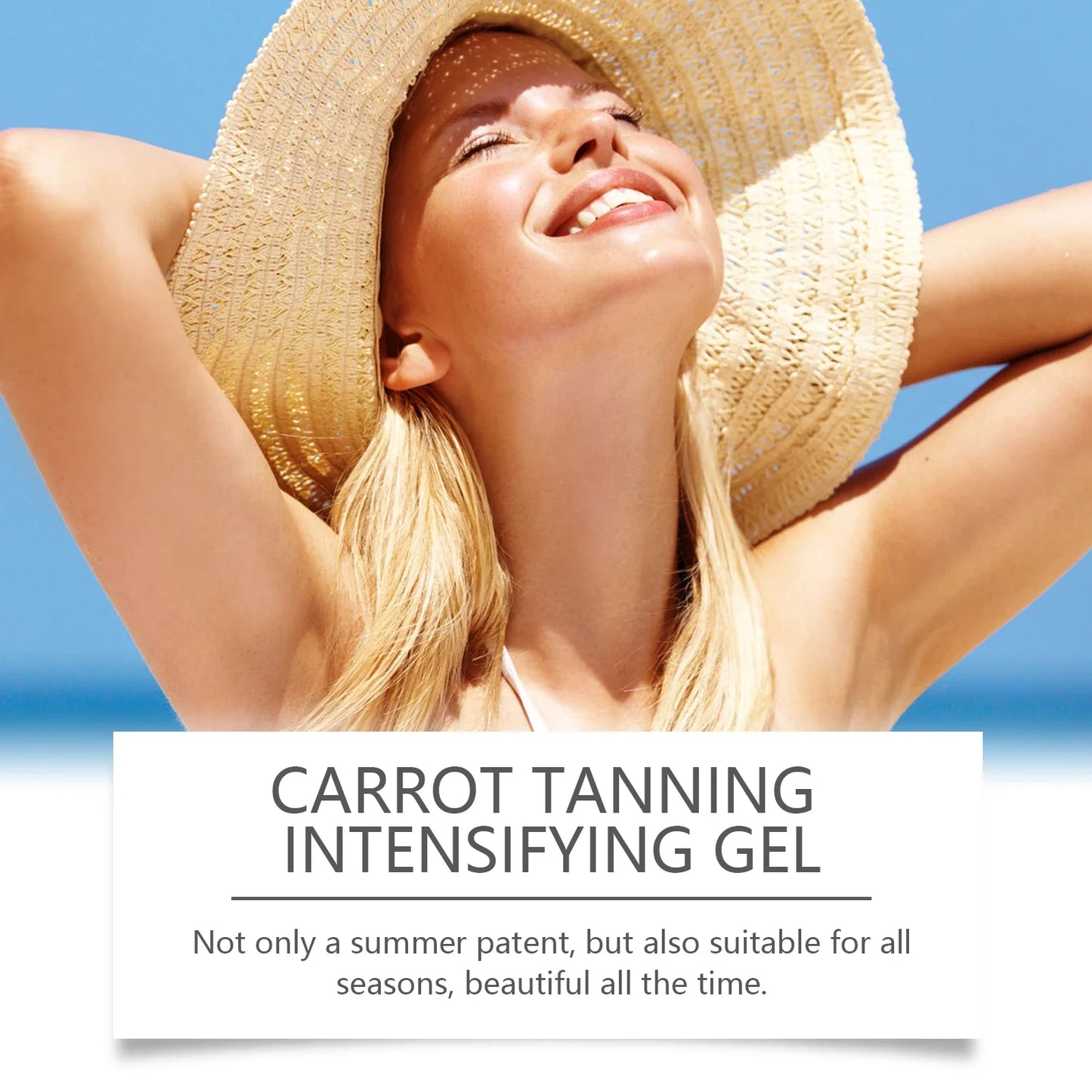 EELHOE Carrot Tanning Intensifying Gel – Self Tan & Bronze