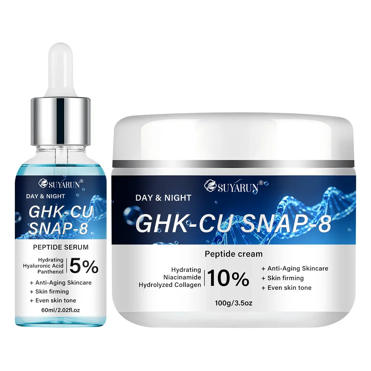 GHK-CU SNAP 8 Anti-Aging Face Cream & Serum Set | All Skin Types