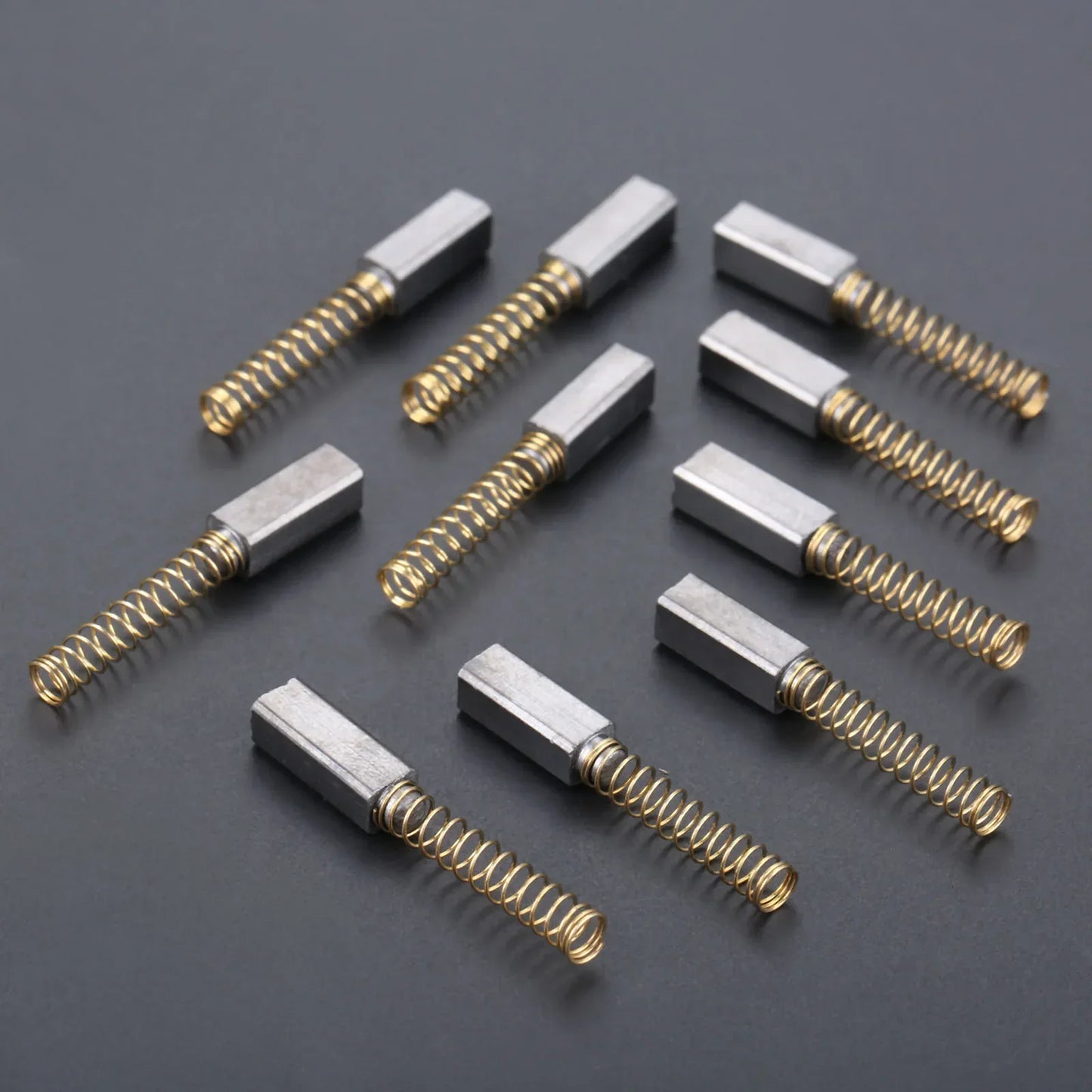 10Pcs Carbon Motor Brushes for Sewing Machines – 4.5×4×11mm