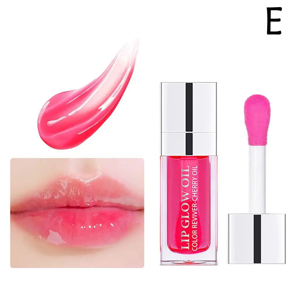 Crystal Jelly Lip Oil Gloss – Moisturizing, Plumping & Waterproof