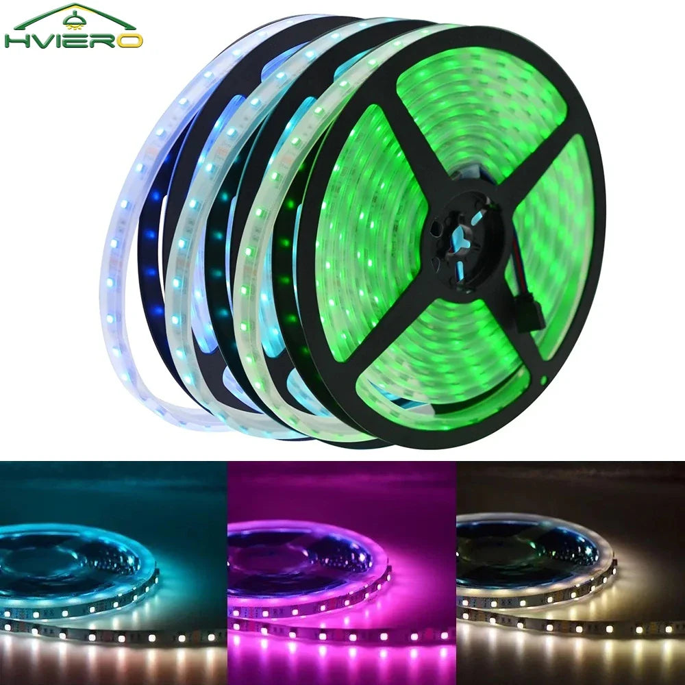 HVIERO 5M RGB LED Strip SMD 3535 300 LEDs DC 12V Flexible