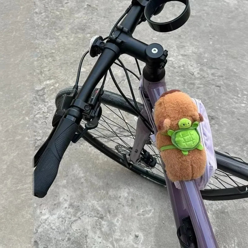 Capybara Snap Ring Plush Bracelet – Fun Kids Gift & Photo Prop