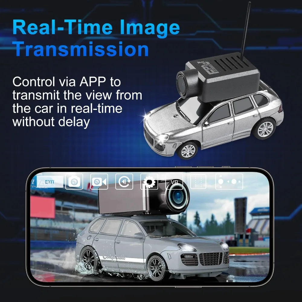 Remote Control Car 720P HD Wifi Camera Gyro Ambient Lights VR Mode
