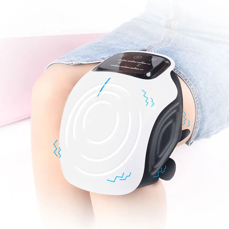 Protable Knee Massager Knee Joint Muscles Relaxtion Equipment Elbow Shoulder Massage Machine Easy to Use for Family and Friends Peaceful Pleasures Health and Wellness