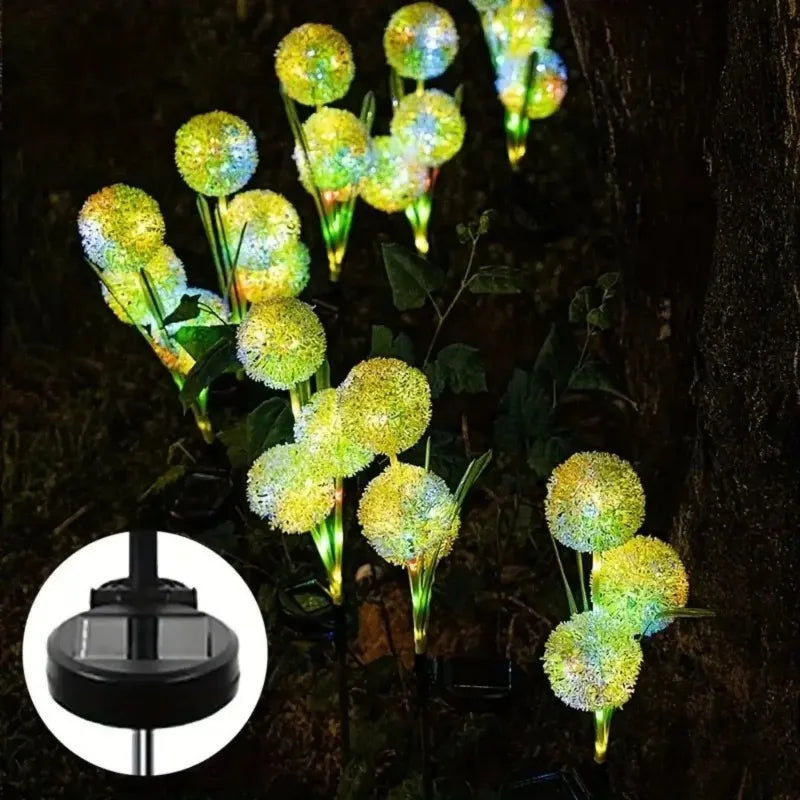 Solar Dandelion Lawn Light | IP65 Waterproof Garden Stake