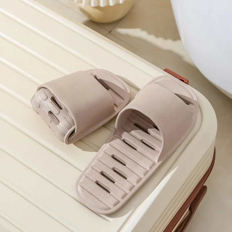 Foldable EVA Travel Slippers – Anti-Slip Quick-Dry Indoor Slides