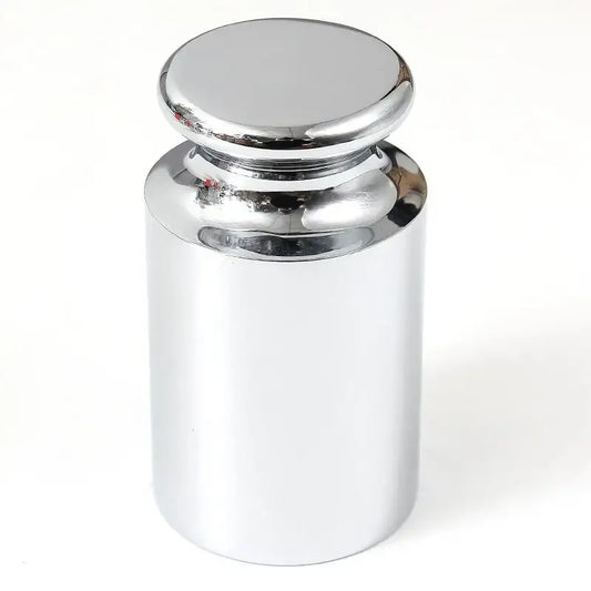 Calibration Weights Set 100g 200g 300g | Chrome Steel Scale Calibration Weight Set Peaceful Pleasures Health and Wellness Silver 100g