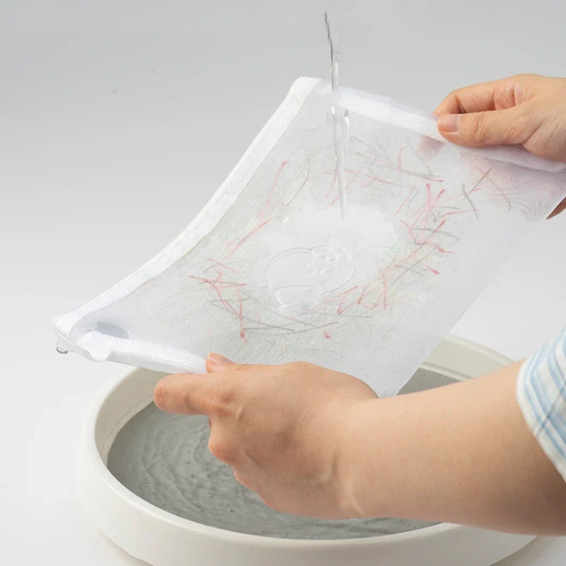 Mesh Zipper Storage Bags | Waterproof Nylon Organizer Pouches