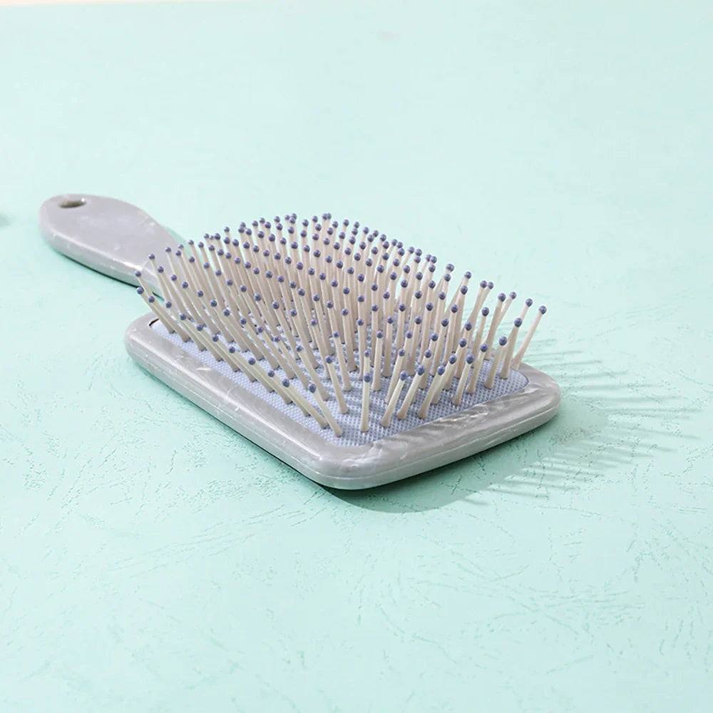 Air Cushion Detangling Hair Brush – Anti-Static Marble Comb