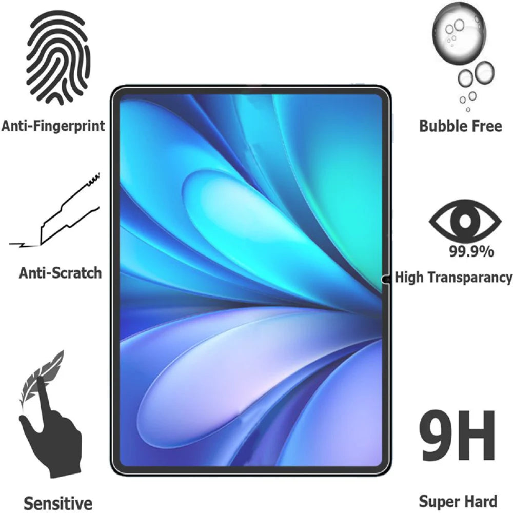 For Vivo Pad 5 12.1 Inch Tempered Glass Screen Protector On For Vivo Pad5 12.1 Inch 2.5D Anti Scratch HD Arcuate Film 2PCS Peaceful Pleasures Health and Wellness