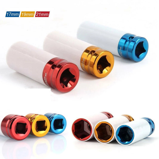 Colorful Socket Wrench Sleeve Tire Protection Repairing Tool Deep Peaceful Pleasures Health and Wellness