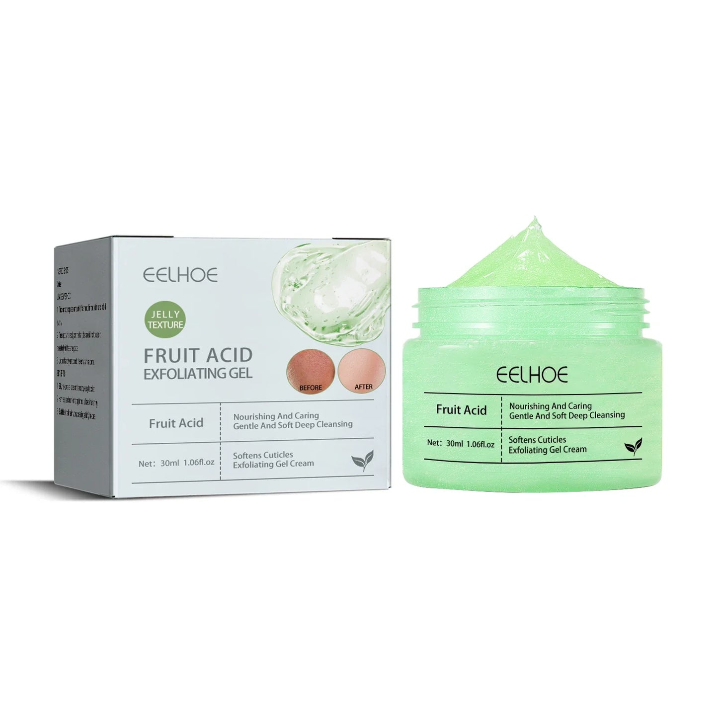 Eelhoe Fruit Acid Exfoliating Gel – Pore Cleanse & Blackheads