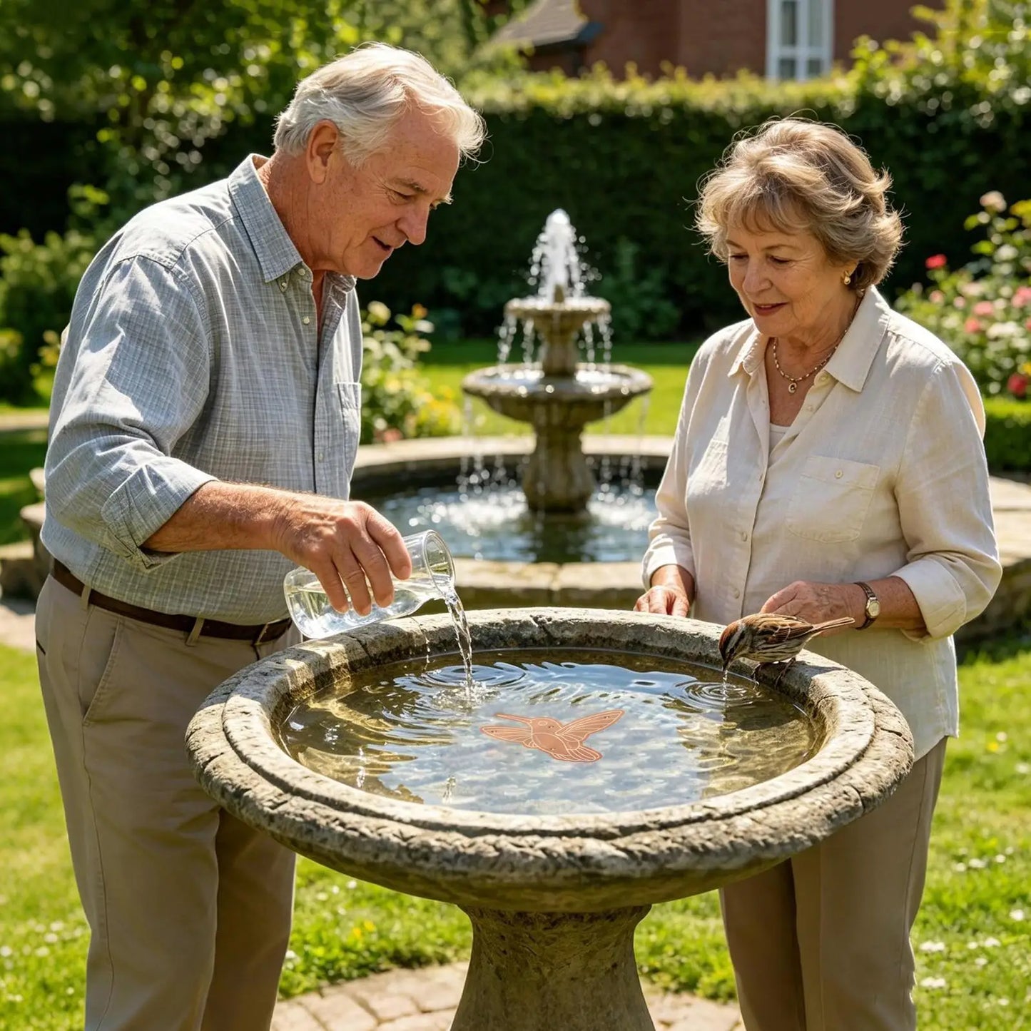 Copper Bird Bath Purification Disk | Triple Point Support