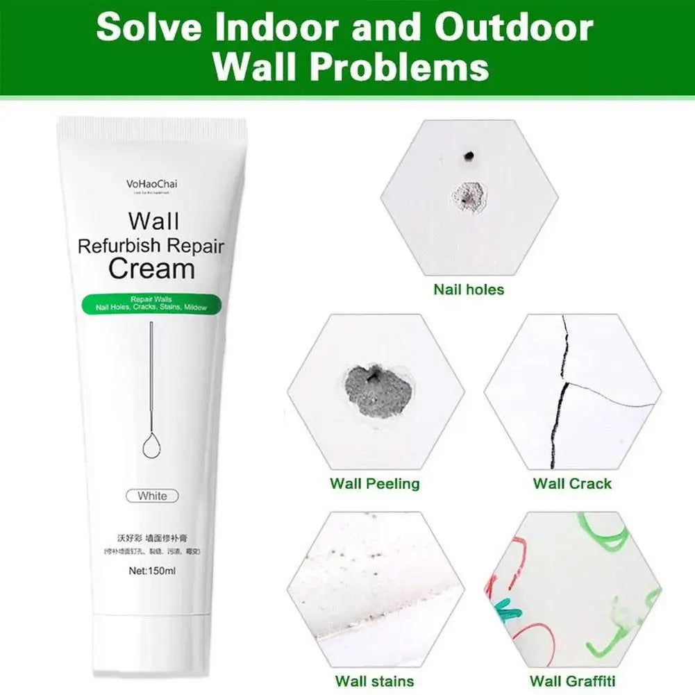150g Wall Repair Putty for Home Use and Quick Drying Peaceful Pleasures Health and Wellness