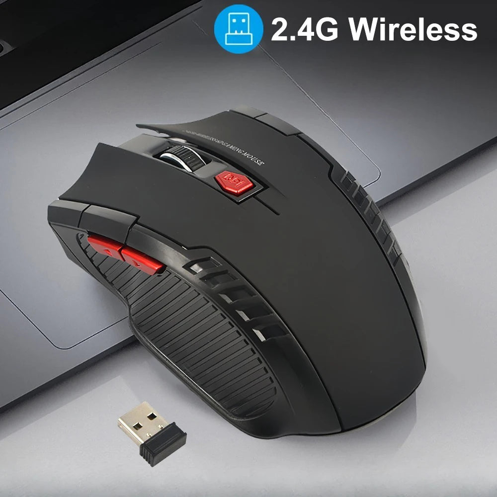 Maerknon W224A 2.4G Wireless Mouse 1600DPI 6 Buttons USB
